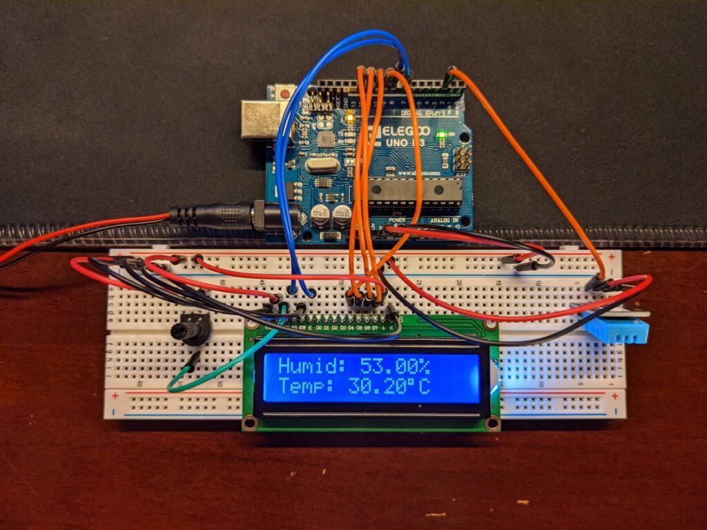 Arduino weather station full setup